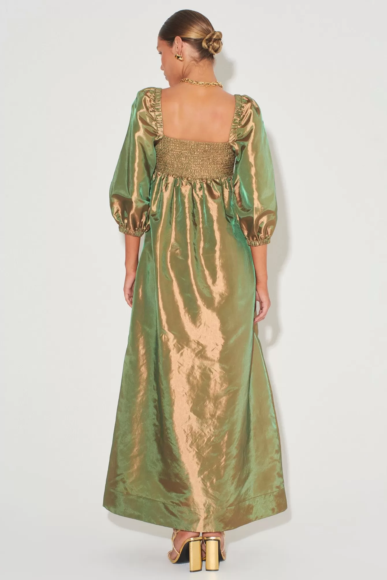 Women Hansen & Gretel Ainsley Dress Gold