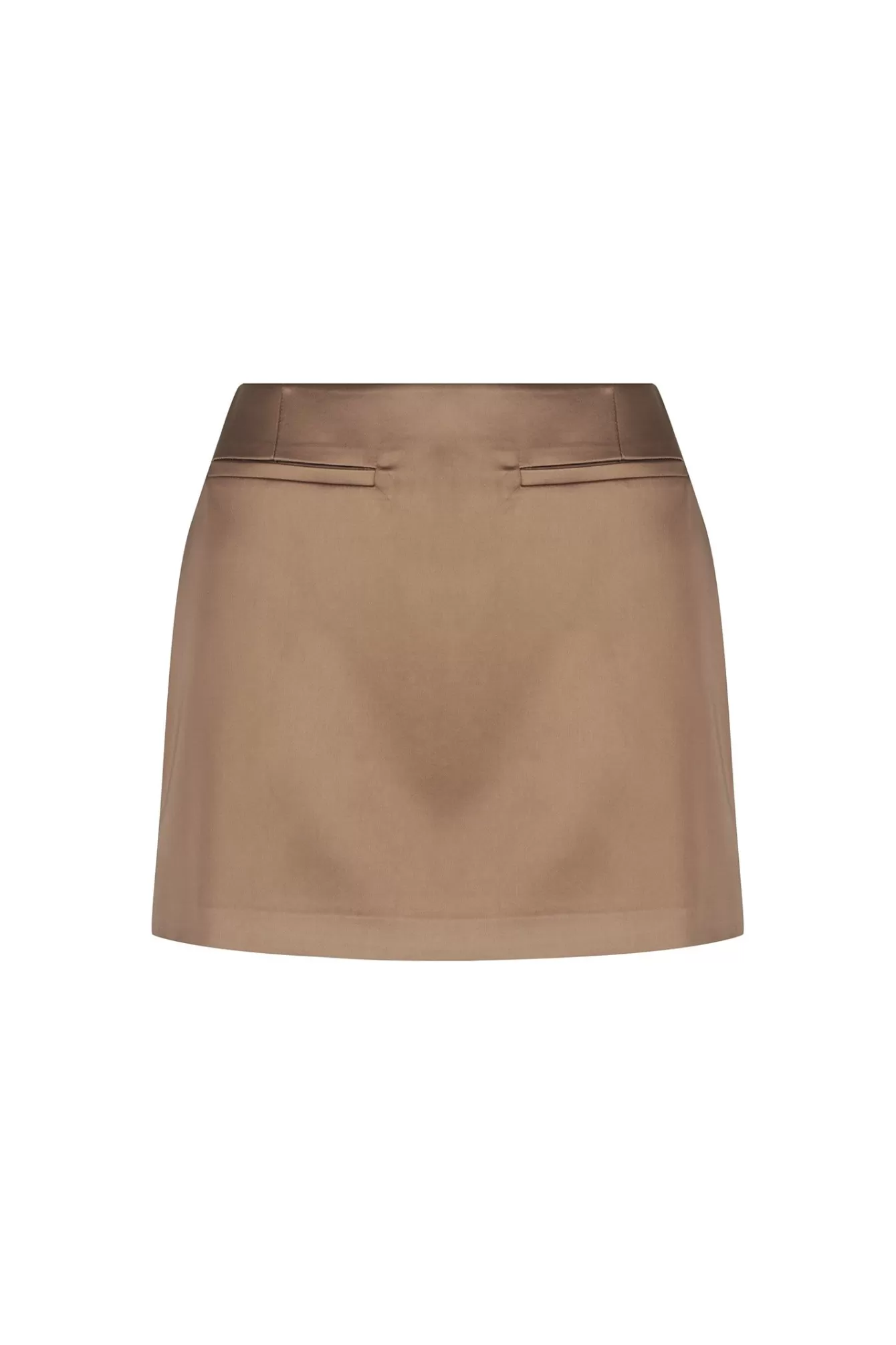 Women Hansen & Gretel Bridget Micro Mini Skirt Ash Brown