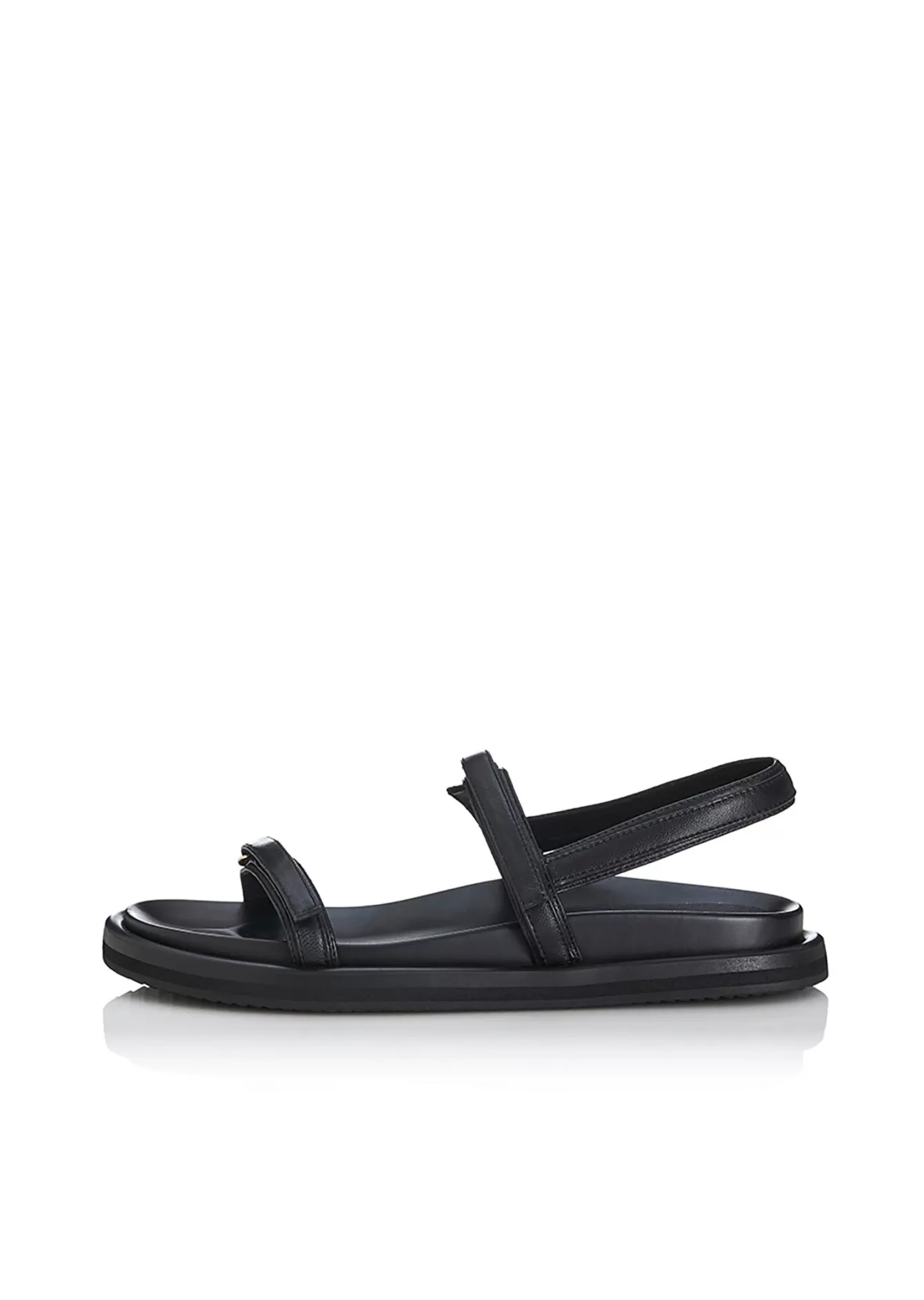 Women Hansen & Gretel Dana Sandal Black Leather