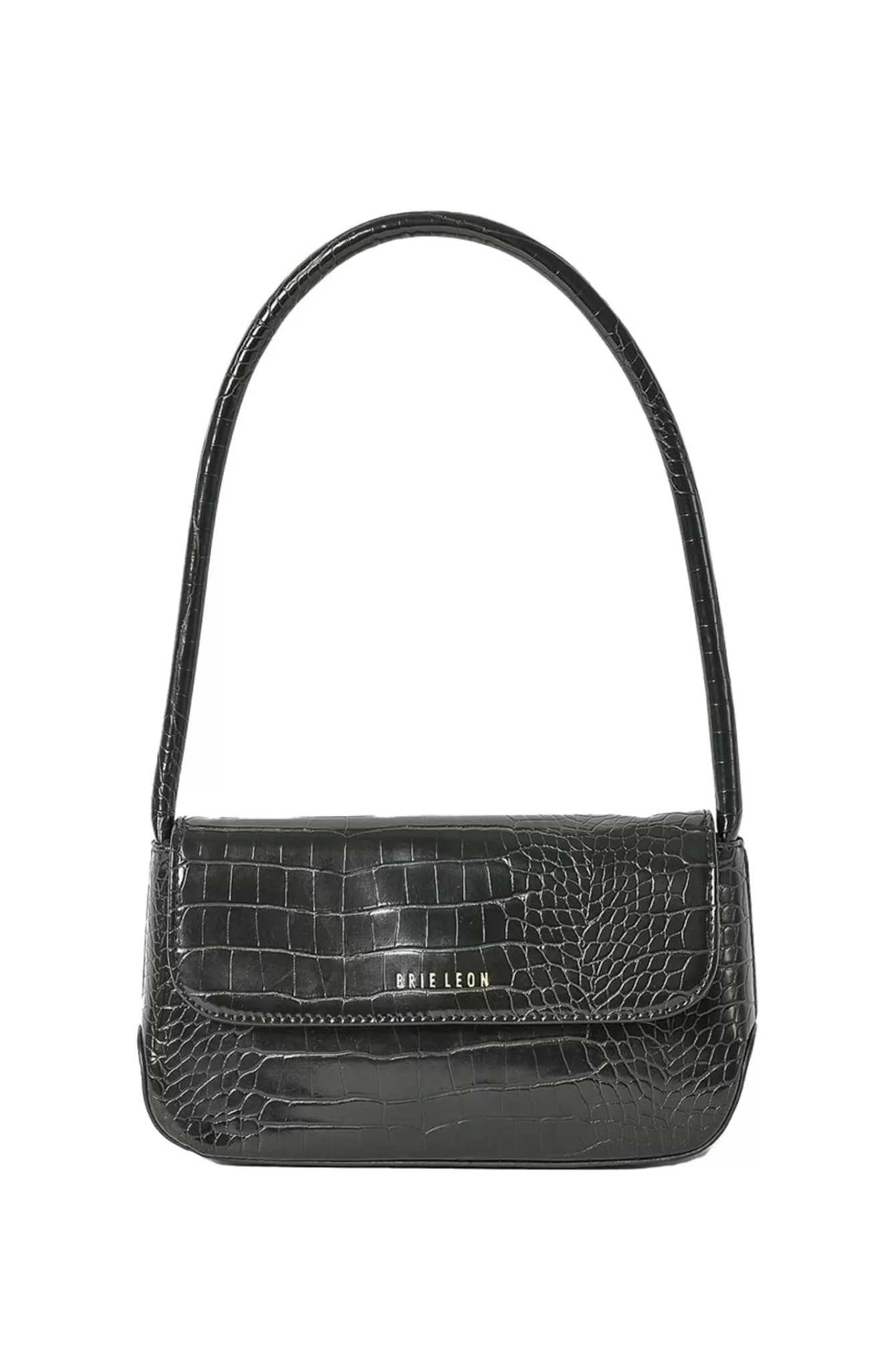 Women Hansen & Gretel Mini Camille Bag Black Matte Croc