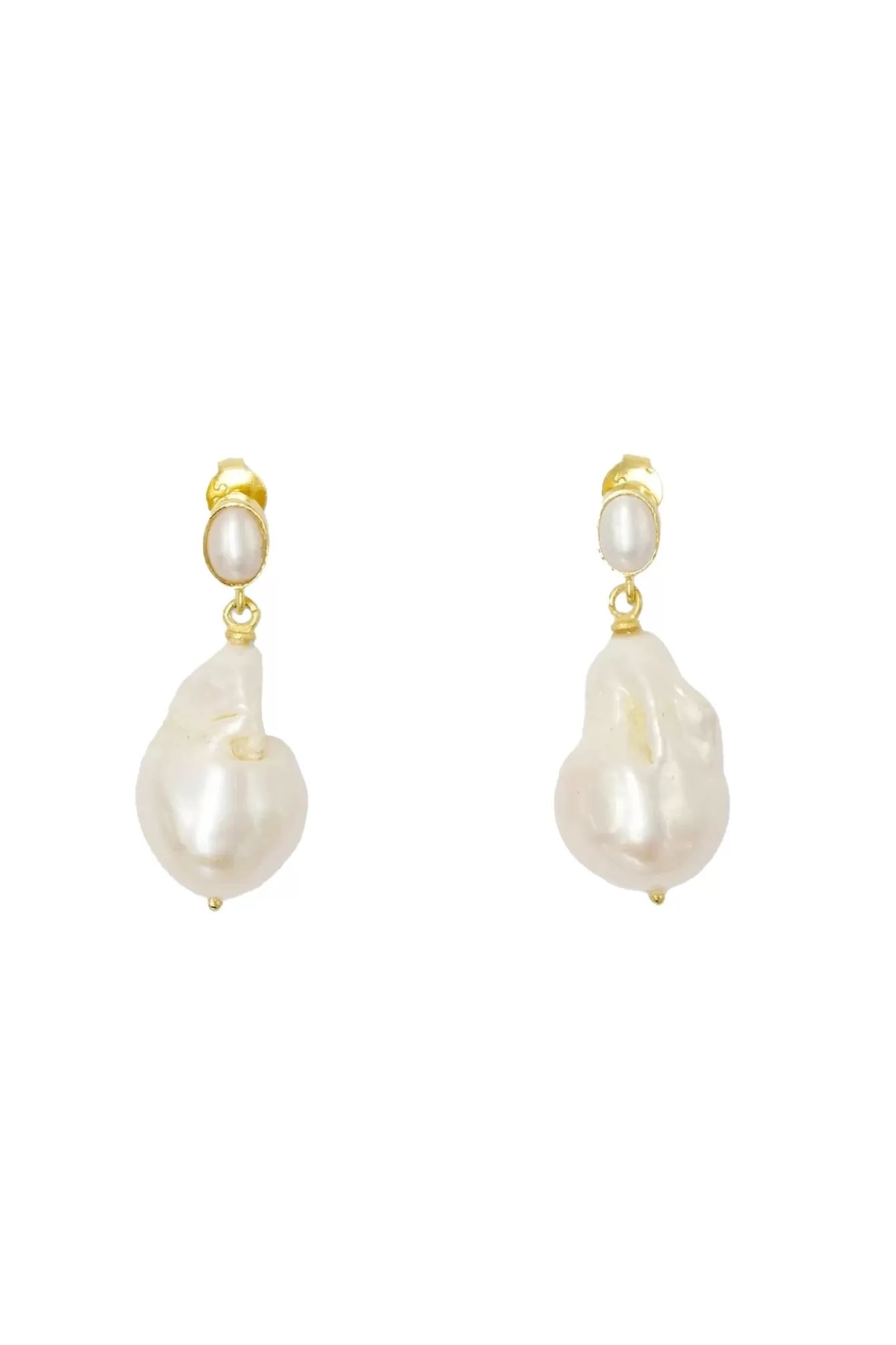 Women Hansen & Gretel Nora Baroque Pearl Stud