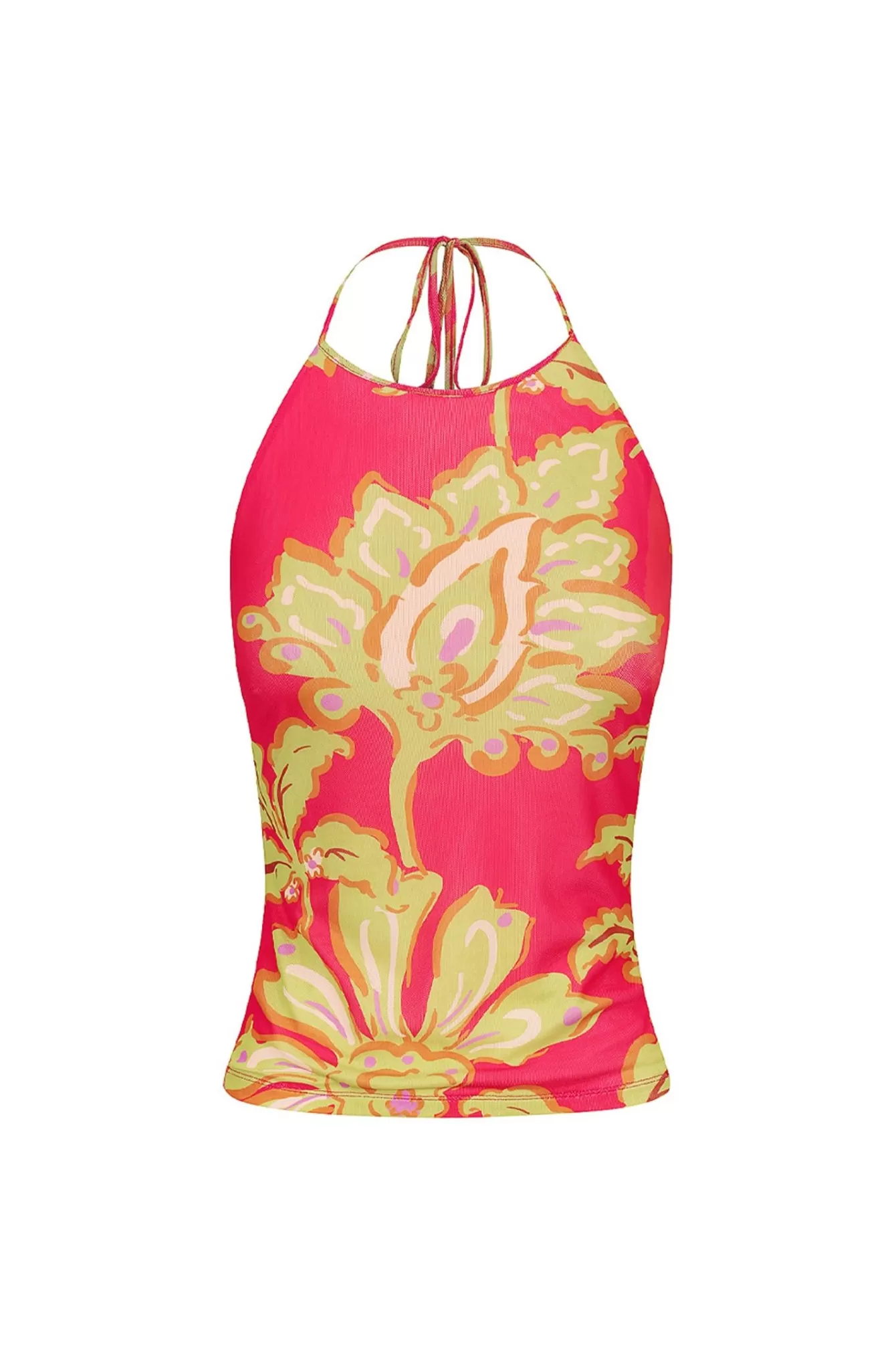 Women Hansen & Gretel Serenity Halter Top Fuchsia Fern